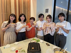 2024年8月たこ焼きパーティー