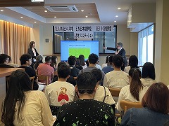 2025年7月期入学式の様子