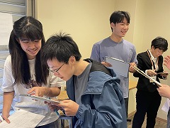 2025年7月期入学式の様子