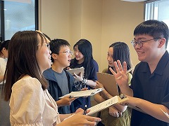 2025年7月期入学式の様子