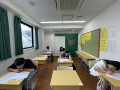 2025年9月10日 7月期 期末試験実施