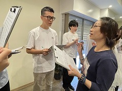 2025年10月期入学式の様子