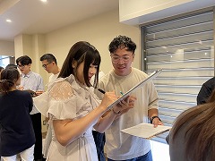 2025年10月期入学式の様子