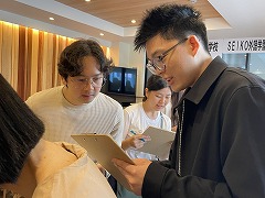 2025年10月期入学式の様子
