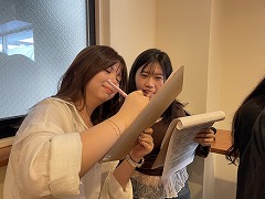 2025年10月期入学式の様子