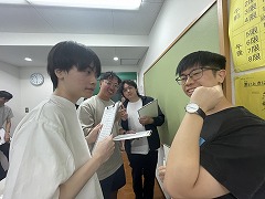 2025年10月期入学式の様子