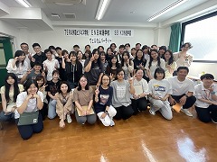2025年10月期入学式の様子