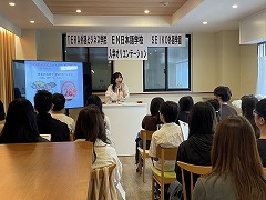 2025年10月期入学式の様子