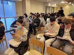 2026年1月期入学式の様子