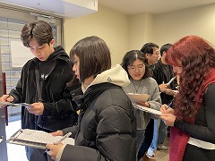 2026年1月期入学式の様子