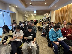 2026年4月期入学式の様子