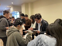 2026年4月期入学式の様子