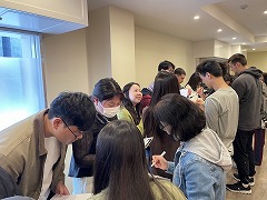 2026年4月期入学式の様子