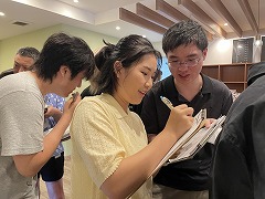 2026年7月期入学式の様子