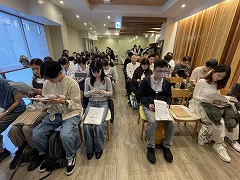 2026年10月期入学式の様子