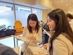 2026年10月期入学式の様子