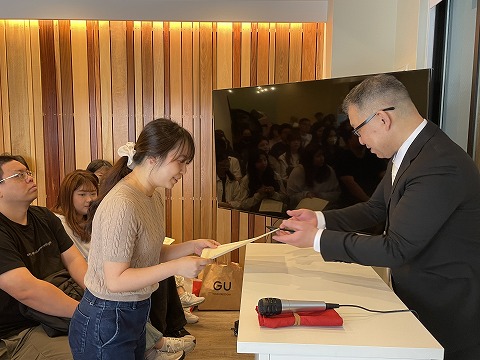 修了式｜Graduation ceremony｜結業典禮｜结业典礼｜학기 수료식 개최